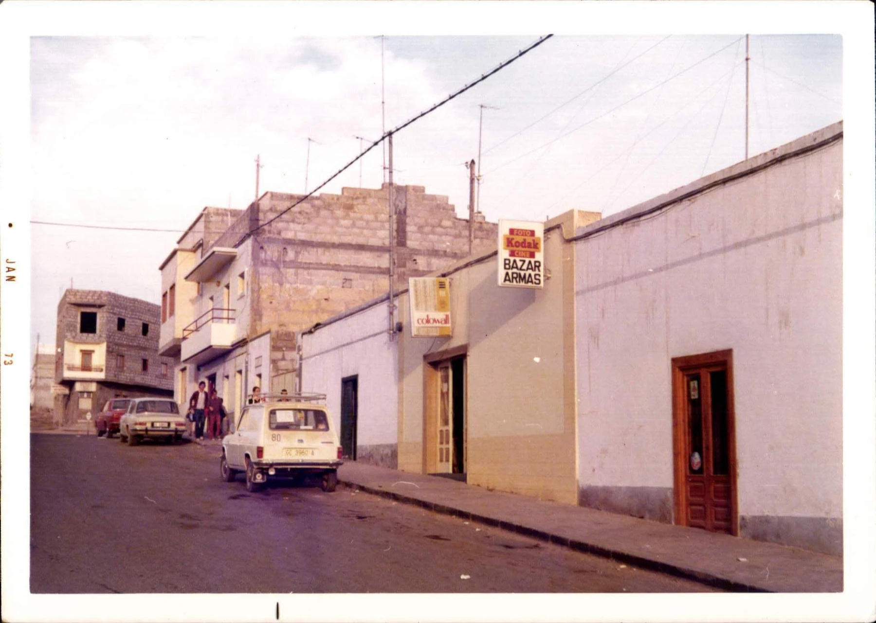 Fachada histórica de Bazar Armas en Puerto del Rosario