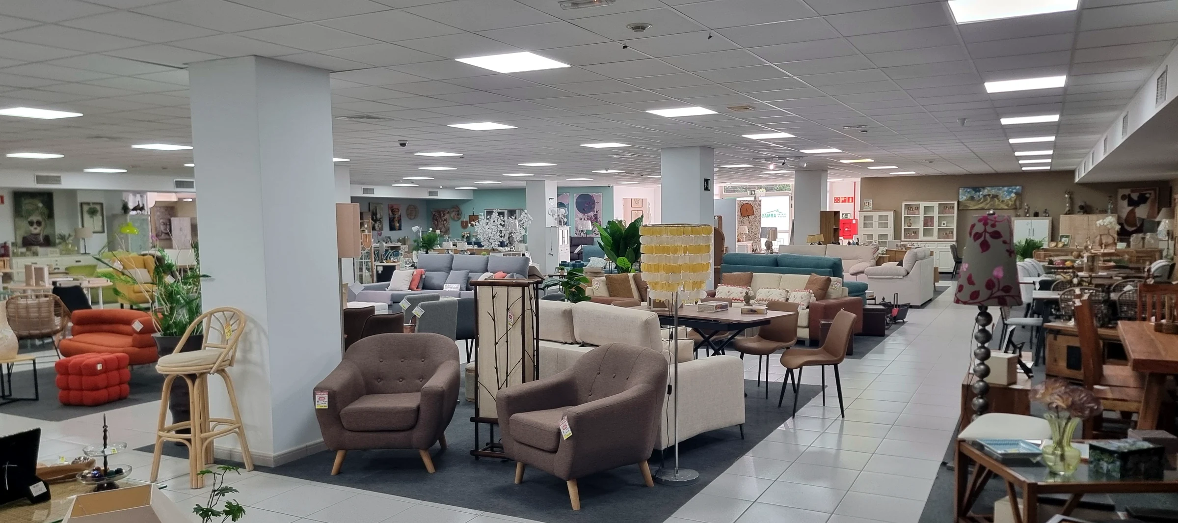 Exposición de muebles de Centrogar en Puerto del Rosario